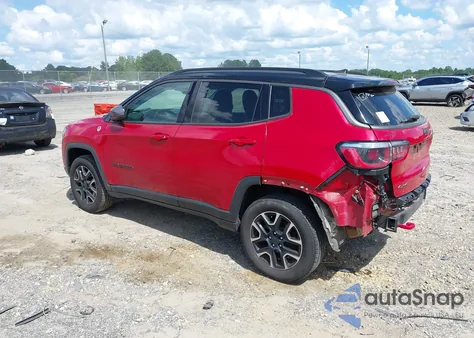 2020 Jeep Compass Trailhawk 4X4 из США, поврежденный, VIN 3C4NJDDB4LT184257